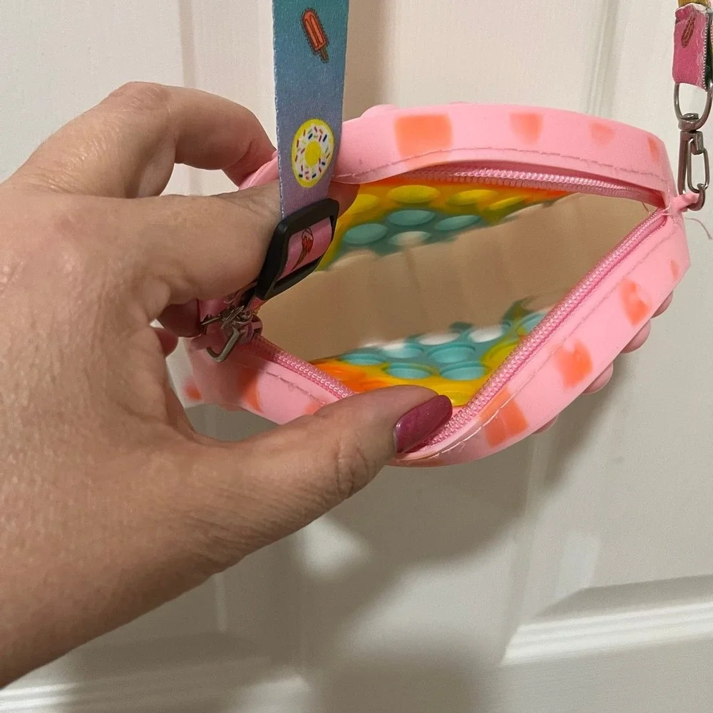 Rainbow Girl Gift Set - Pop-It Purse (Sensory)‎ + My Little Pony Rainbow Dash